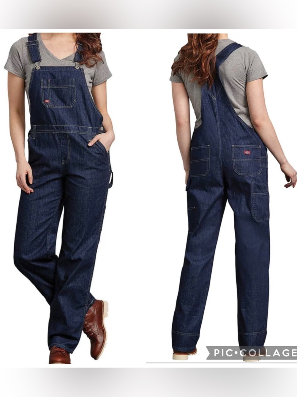 Dickies Women’s Boyfriend Bib Overall